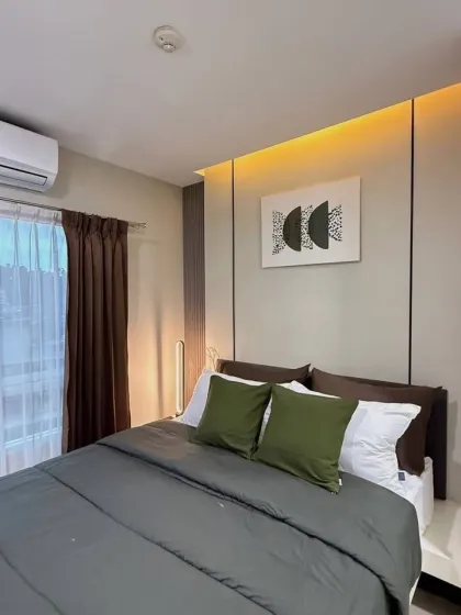 Renovated 1-Bedroom Apartment in The Scene Condo, Kathu
