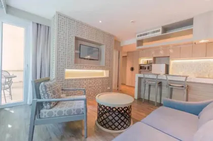 Отремонтированная 1-комнатная квартира в Karon Butterfly Residence