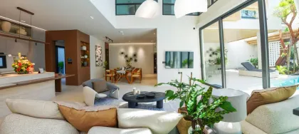 Villa de lujo con 4 dormitorios y 5 baños con piscina cerca de la Bahía de Chalong