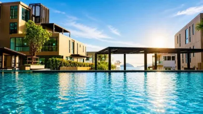 Sea View Condo 2 Beds 1 Bath at The Pixel Panwa