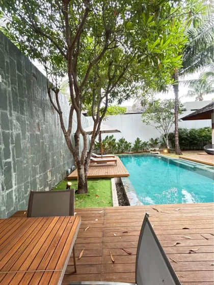 วิลล่าสระว่ายน้ำ 3 ห้องนอน 3 ห้องน้ำ ที่ Anchan Grand Residence