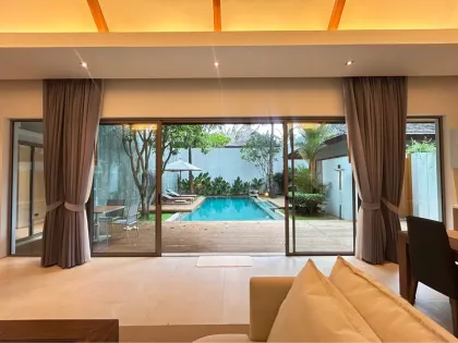 วิลล่าสระว่ายน้ำ 3 ห้องนอน 3 ห้องน้ำ ที่ Anchan Grand Residence