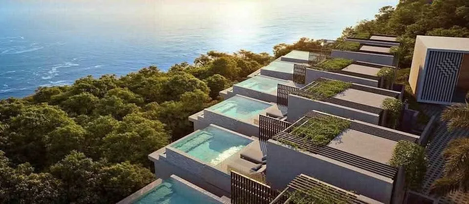 普吉芭东壮观的2卧海景泳池别墅