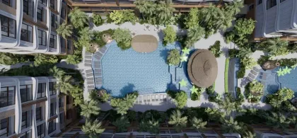 1-комнатная квартира в VIP Tropika Bangtao