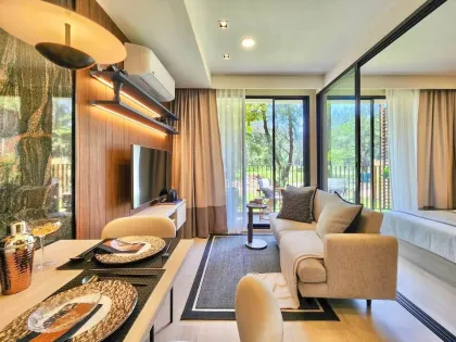 Apartamento de 1 dormitorio cerca de la playa Bang Tao en Thalang, Phuket