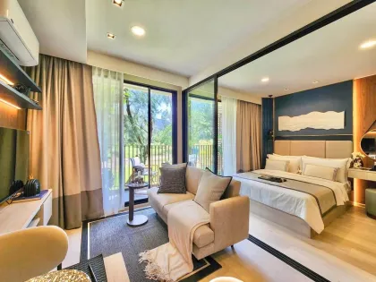 Apartamento de 1 dormitorio cerca de la playa Bang Tao en Thalang, Phuket
