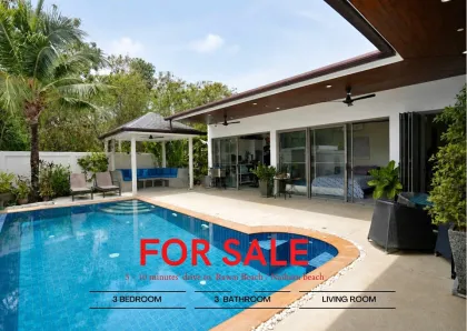 Geräumige 3-Schlafzimmer-Villa mit privatem Pool bei Rawai und Nai Harn