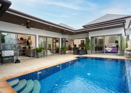 Geräumige 3-Schlafzimmer-Villa mit privatem Pool bei Rawai und Nai Harn