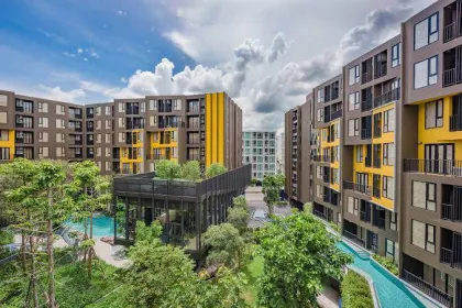 Квартира 1 спальня 1 ванная в The Base Central Phuket