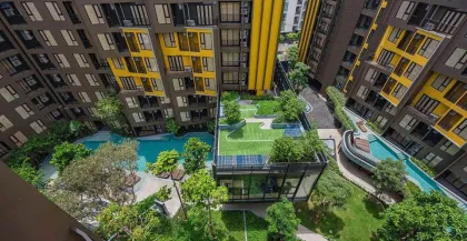 Квартира 1 спальня 1 ванная в The Base Central Phuket