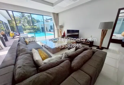 วิลล่าสไตล์โมเดิร์นชั้นเดียวใกล้หาดในหาน