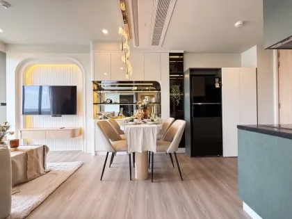2 спальни, 2 ванные в кондоминиуме The Deck Patong с бассейном и видом на горы