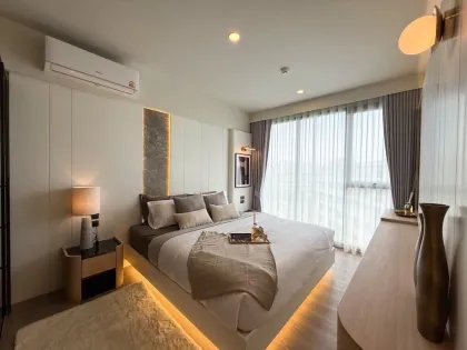 2 спальни, 2 ванные в кондоминиуме The Deck Patong с бассейном и видом на горы