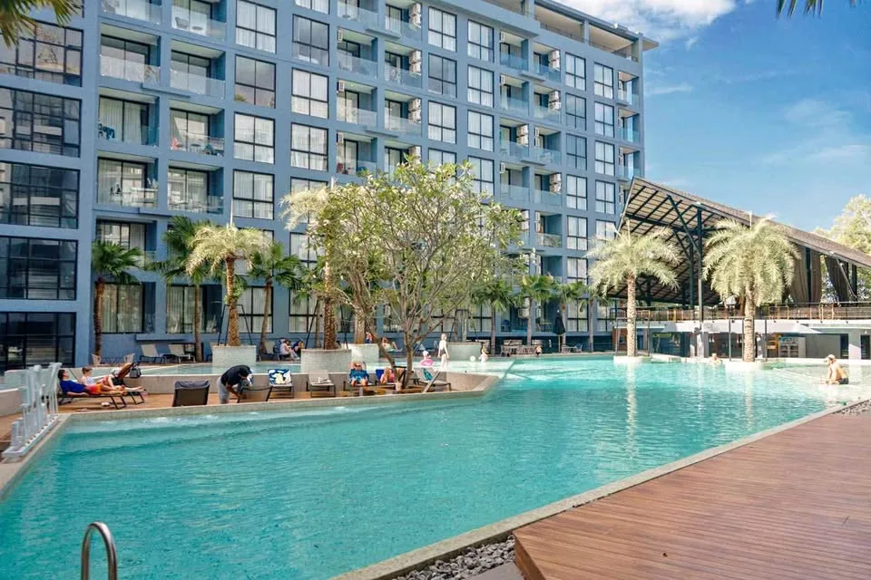 1-комнатная квартира с видом на горы в Citygate Phuket, Kathu