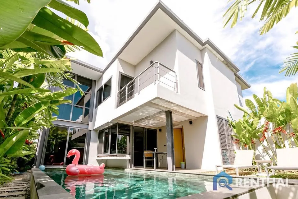 Вилла с 2 спальнями и 3 ванными и собственным бассейном в Riverhouse Phuket