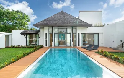 Asian Fusion Style Pool Villa with 3 Beds and 3 Baths