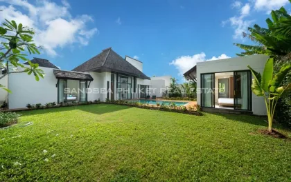 Asian Fusion Style Pool Villa with 3 Beds and 3 Baths