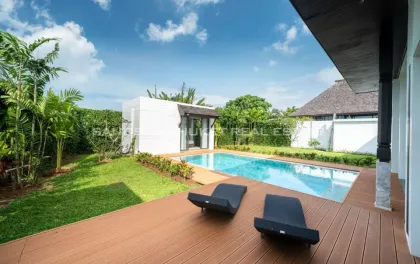 Asian Fusion Style Pool Villa with 3 Beds and 3 Baths