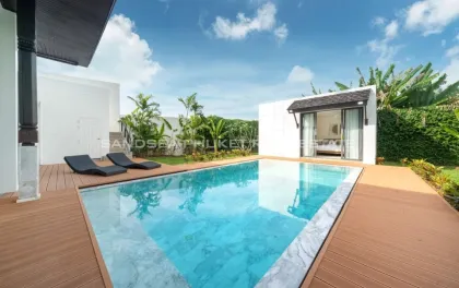 Asian Fusion Style Pool Villa with 3 Beds and 3 Baths