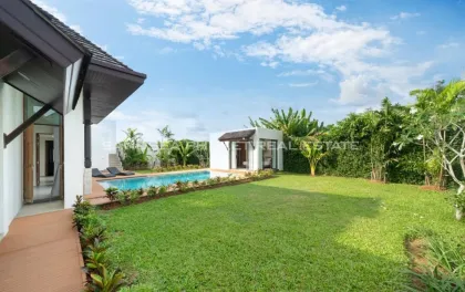 Asian Fusion Style Pool Villa with 3 Beds and 3 Baths