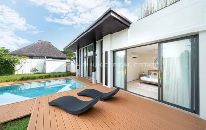 Asian Fusion Style Pool Villa with 3 Beds and 3 Baths