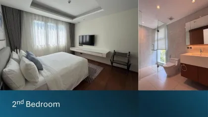 Элегантные апартаменты с 2 спальнями и личным бассейном в Angsana Beachfront