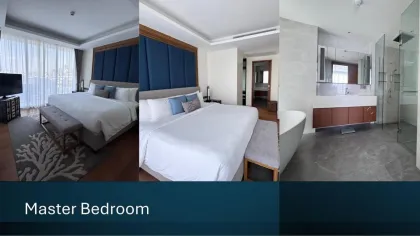Элегантные апартаменты с 2 спальнями и личным бассейном в Angsana Beachfront