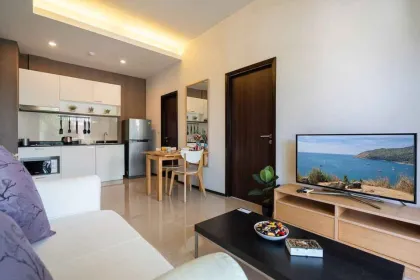 Квартира с 1 спальней и видом на бассейн в The Title Rawai Phase 1
