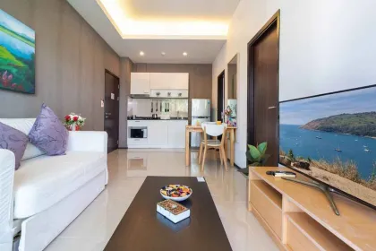 Квартира с 1 спальней и видом на бассейн в The Title Rawai Phase 1