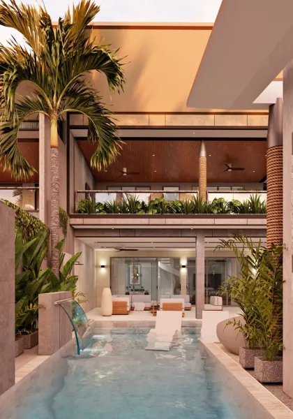 Современная вилла с 4 спальнями и приватным бассейном в Orbita Villa-Town, Раваи