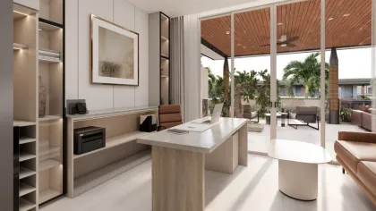 Современная вилла с 4 спальнями и приватным бассейном в Orbita Villa-Town, Раваи