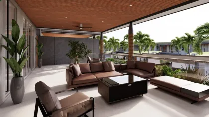 Современная вилла с 4 спальнями и приватным бассейном в Orbita Villa-Town, Раваи