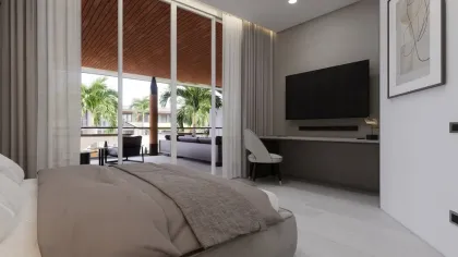 Современная вилла с 4 спальнями и приватным бассейном в Orbita Villa-Town, Раваи