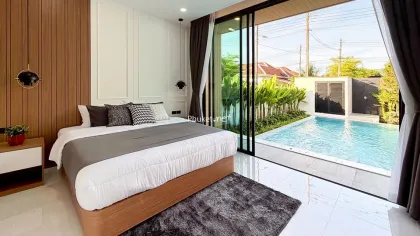Charmante villa rénovée 3 chambres avec piscine à Koh Kaew