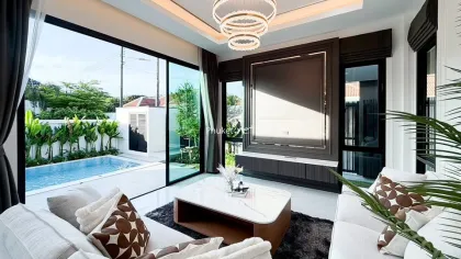 Charmante villa rénovée 3 chambres avec piscine à Koh Kaew