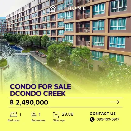 Кондо с 1 спальней в продаже в Dcondo Creek, Kathu, Пхукет