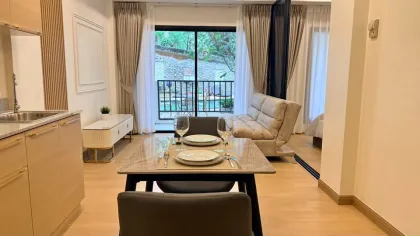 Квартира с 1 спальней с видом на бассейн в Surin Gate Condo