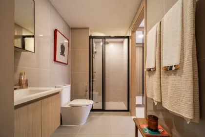 2-Bedroom Apartment with Pool View at The Base Cherng Talay Phuket