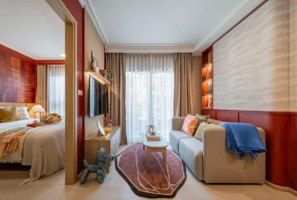 2-Bedroom Apartment with Pool View at The Base Cherng Talay Phuket