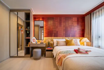 2-Bedroom Apartment with Pool View at The Base Cherng Talay Phuket