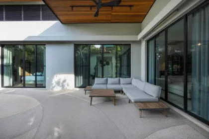 Elegante Poolvilla im Baan Bua Estate, Nai Harn