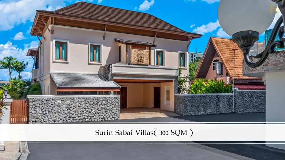 Spacious 4-Bedroom Private Pool Villa Near Surin Beach