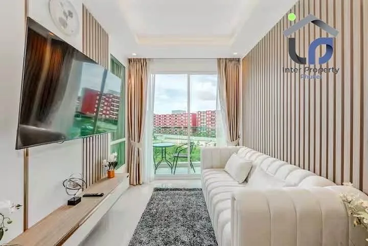 Modernes 1-Zimmer Apartment in Kathu, Phuket mit Pool & Fitnessstudio