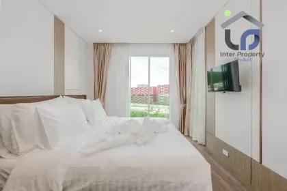 Modernes 1-Zimmer Apartment in Kathu, Phuket mit Pool & Fitnessstudio
