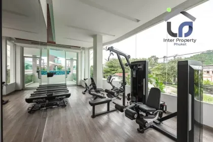 Modernes 1-Zimmer Apartment in Kathu, Phuket mit Pool & Fitnessstudio