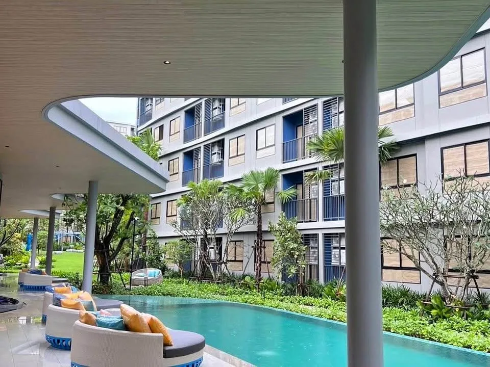 Современная 1-комнатная квартира в D Condo Reef, Кату, Пхукет