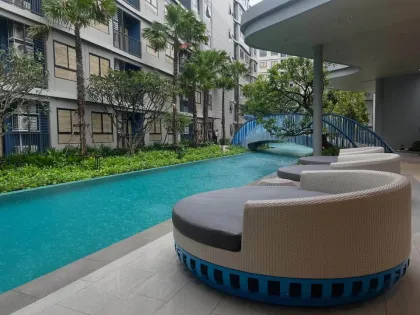 Современная 1-комнатная квартира в D Condo Reef, Кату, Пхукет