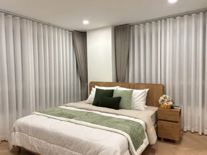 Простапенапная 2-комнатная квартира с видом на бассейн в D Condo Kuku