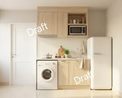 Простапенапная 2-комнатная квартира с видом на бассейн в D Condo Kuku