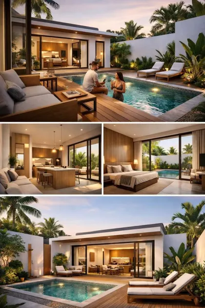 Villa compacte privée avec piscine en pré-vente à Bandon, Phuket
